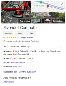 Rivendell Computer